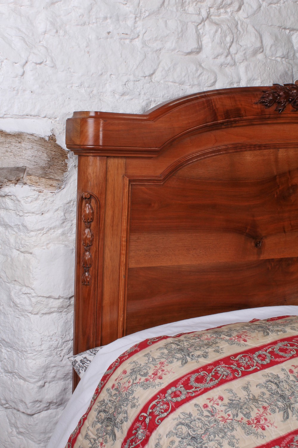 Solid cherry king size bed (matching armoire separate) View V