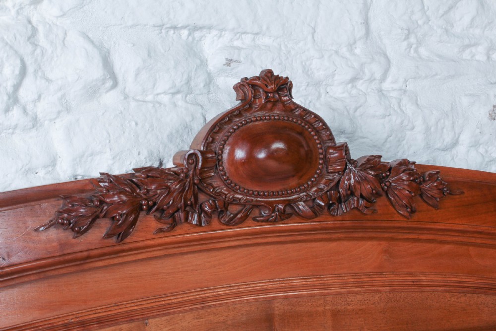 Solid cherry king size bed (matching armoire separate) View VII