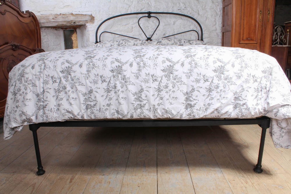 Pleasing All iron Irish king size no end bed View VI