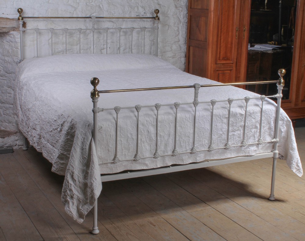Classic Victorian 5Ft brass and iron king size 