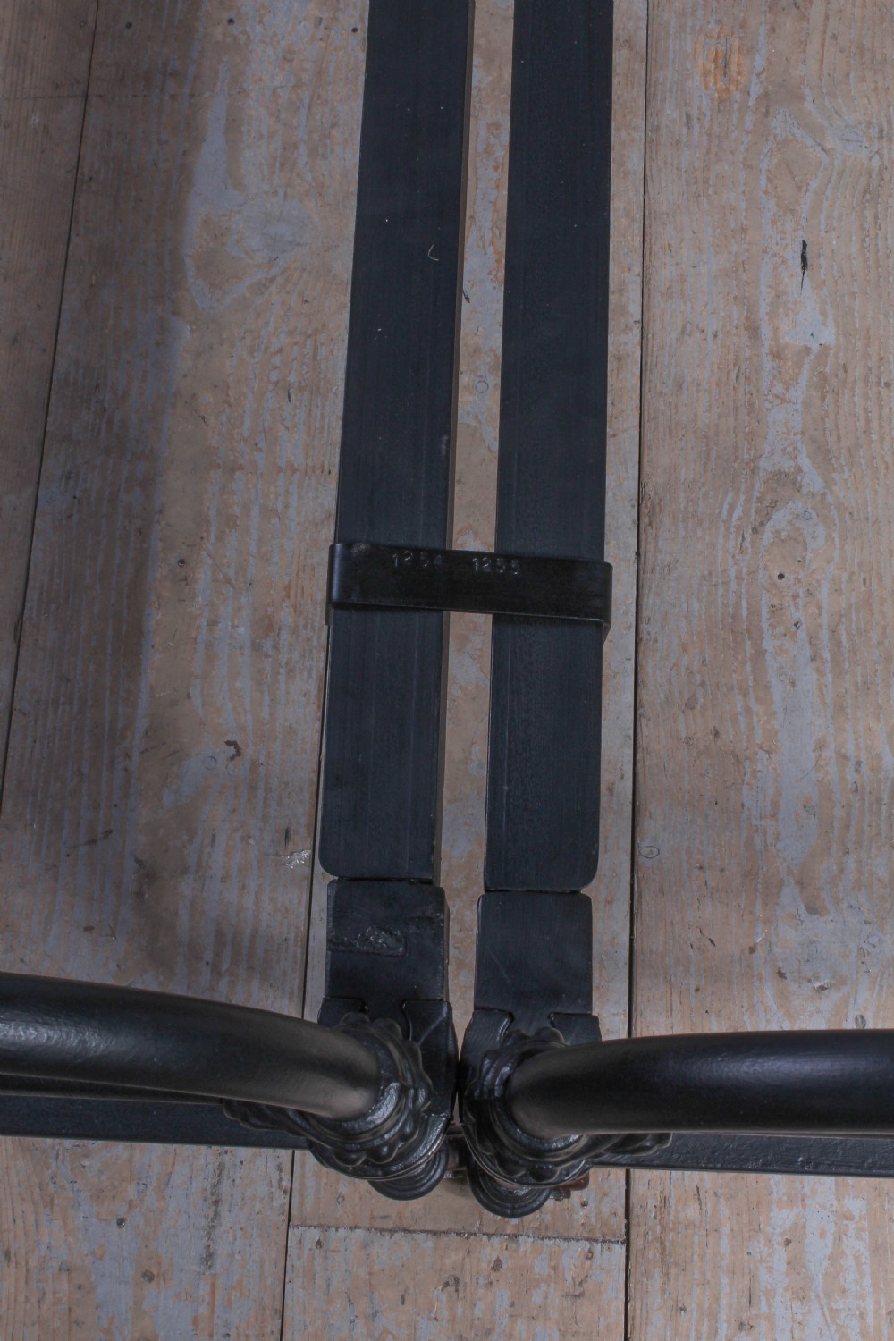 Very nice pair of Victorian all iron beds (can be joined) View X
