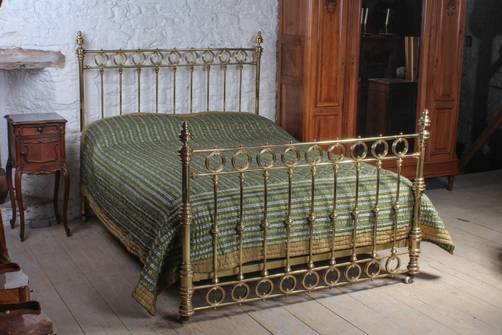Absolutely lovely  all original all brass  French king size  bed