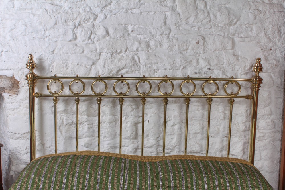 Absolutely lovely  all original all brass  French king size  bed View V