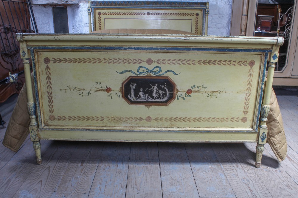 Gorgeous faded glory king size bed lit bateau  with turned colums View II