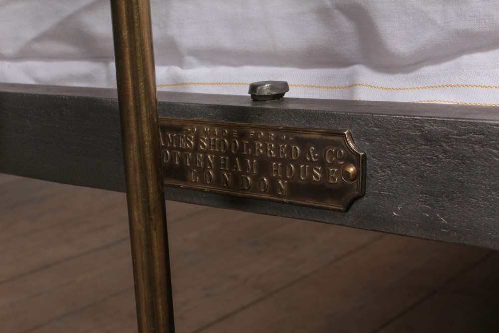 Stunning Winfield burnished iron and brass king size bed View VIII