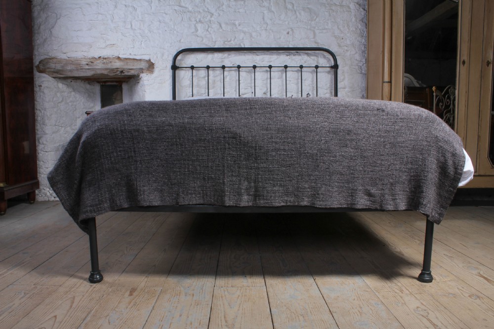 Fashionably Simple French king size iron no end View IV