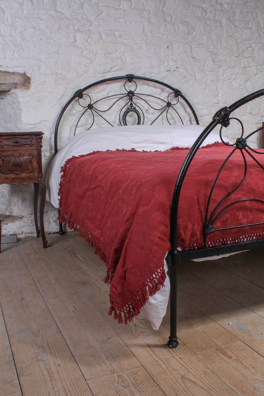 Very pretty rare all original Victorian iron double View VI