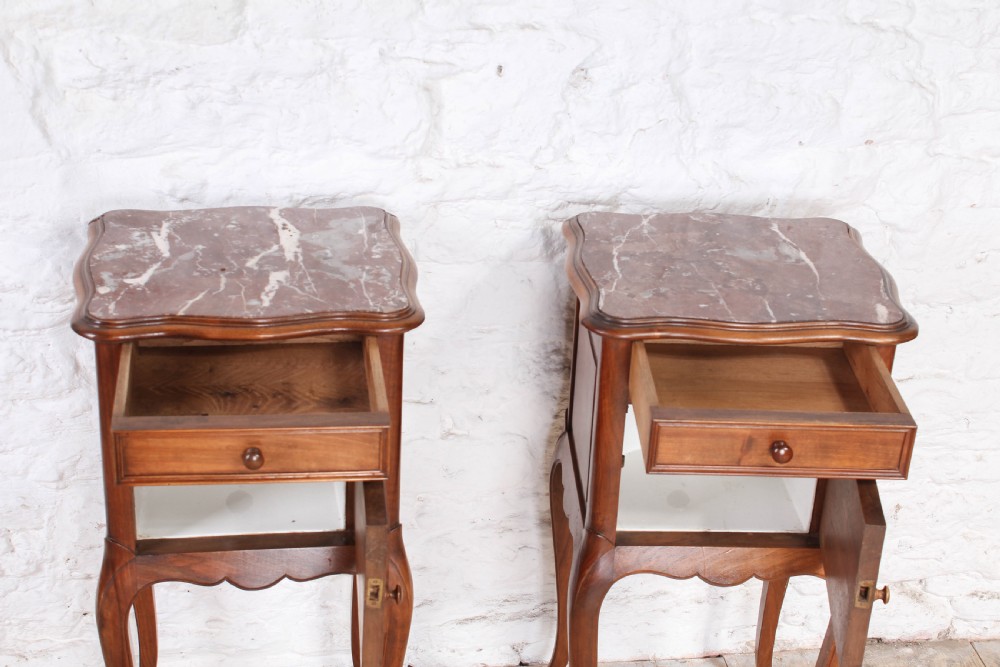 Very nice pair of Louis XV style bedsides View III