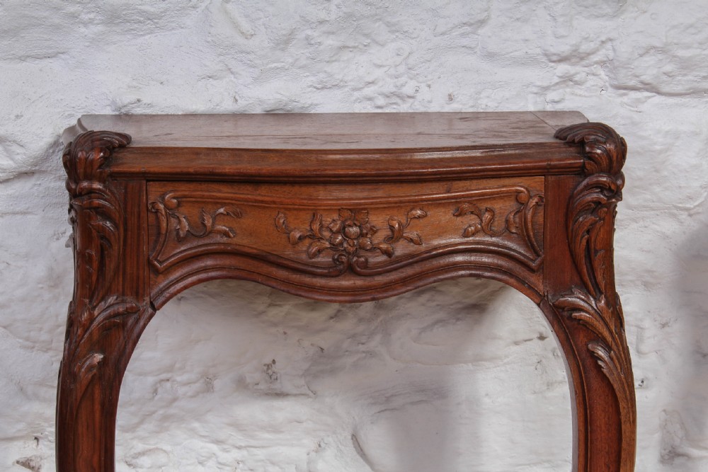 Pretty Pair of small console Louis XV style bedsides View IV