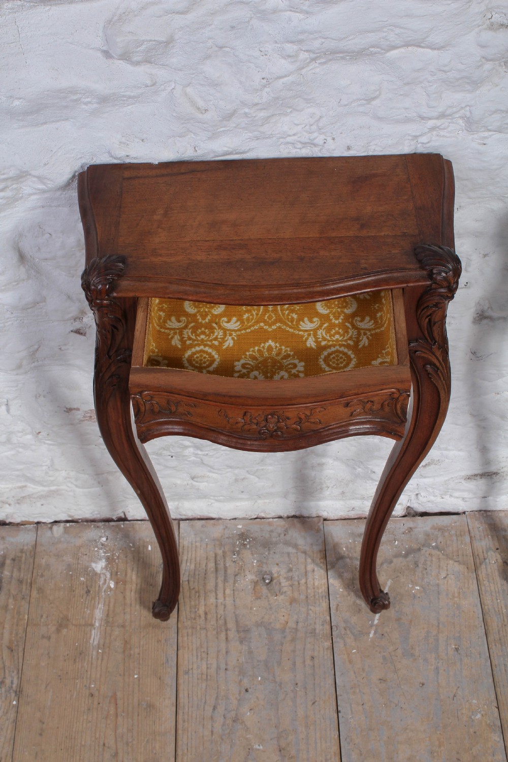 Pretty Pair of small console Louis XV style bedsides View V