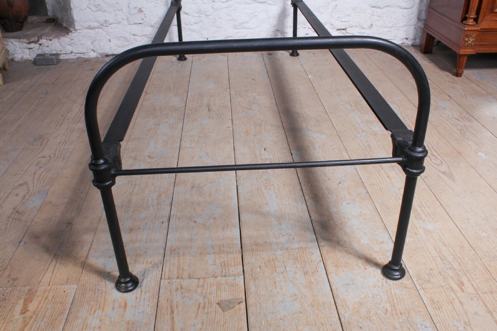 Small single utility iron bed View III