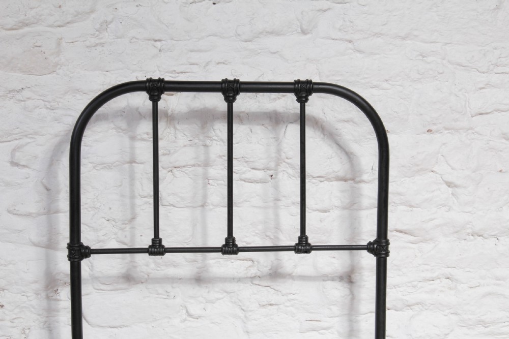 Small single utility iron bed View IV