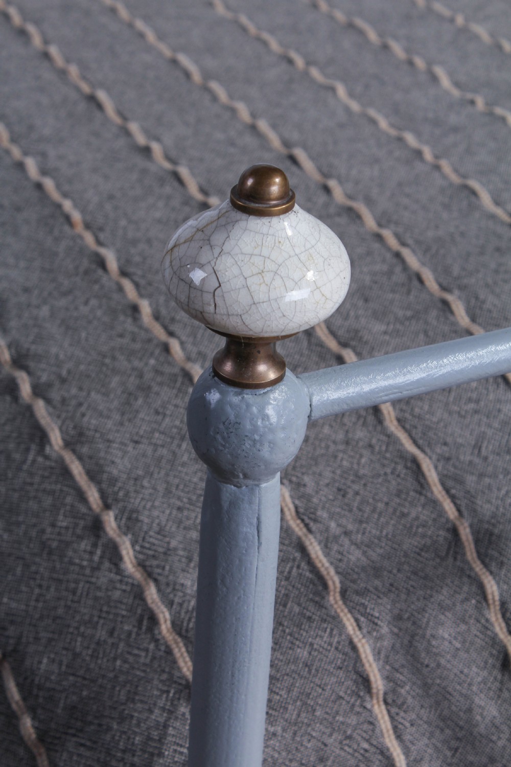 Very pretty Portuguese king size iron bed View III