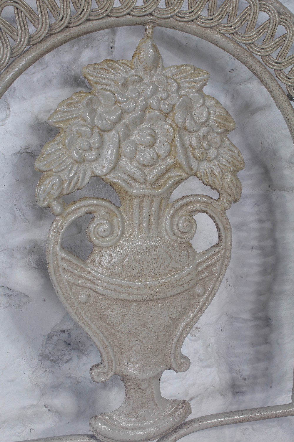 Very lovely Forged iron no end double bed View VII