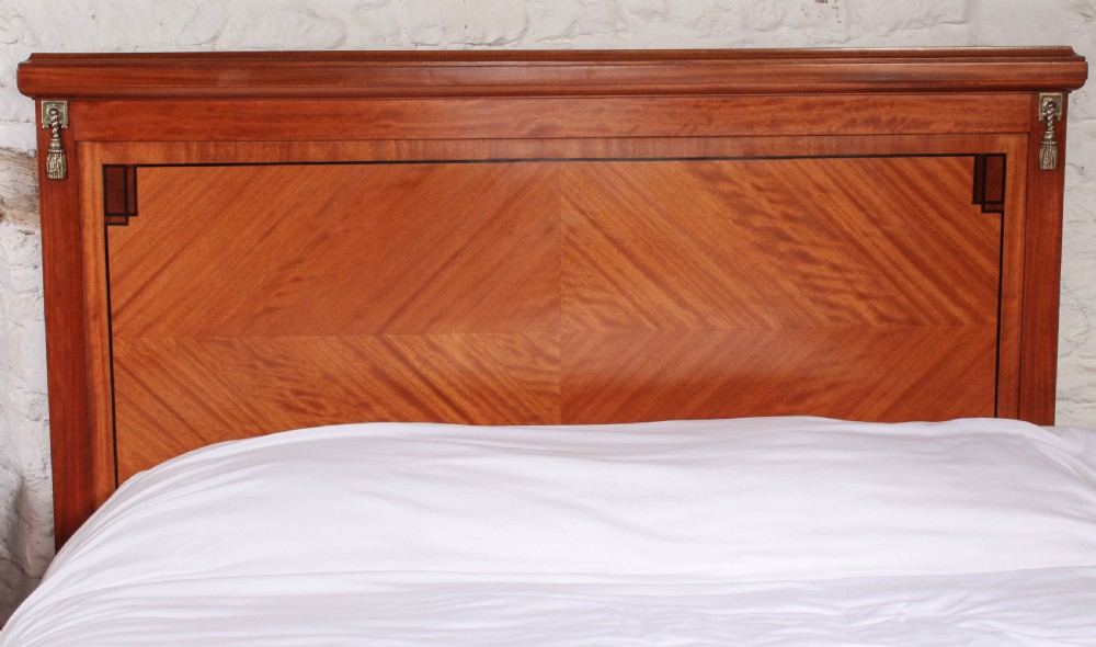 Art Deco De Coene Freres king size bed and matching bedisdes View VII