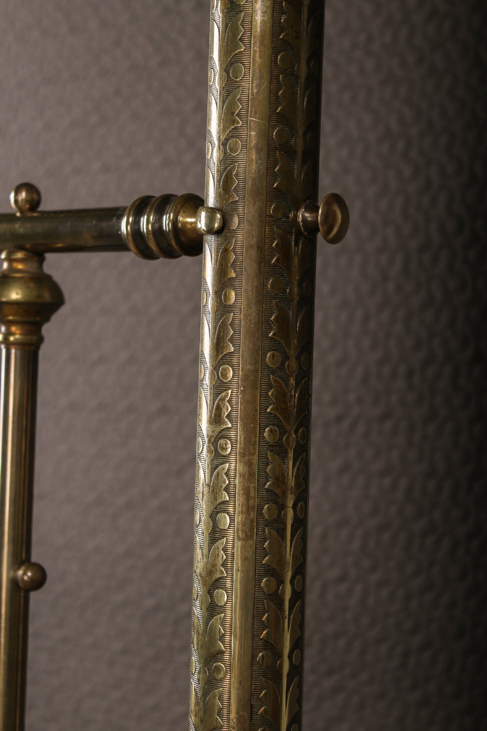 The most spectacular Winfield  6Ft super king size all brass four poster bed View IX