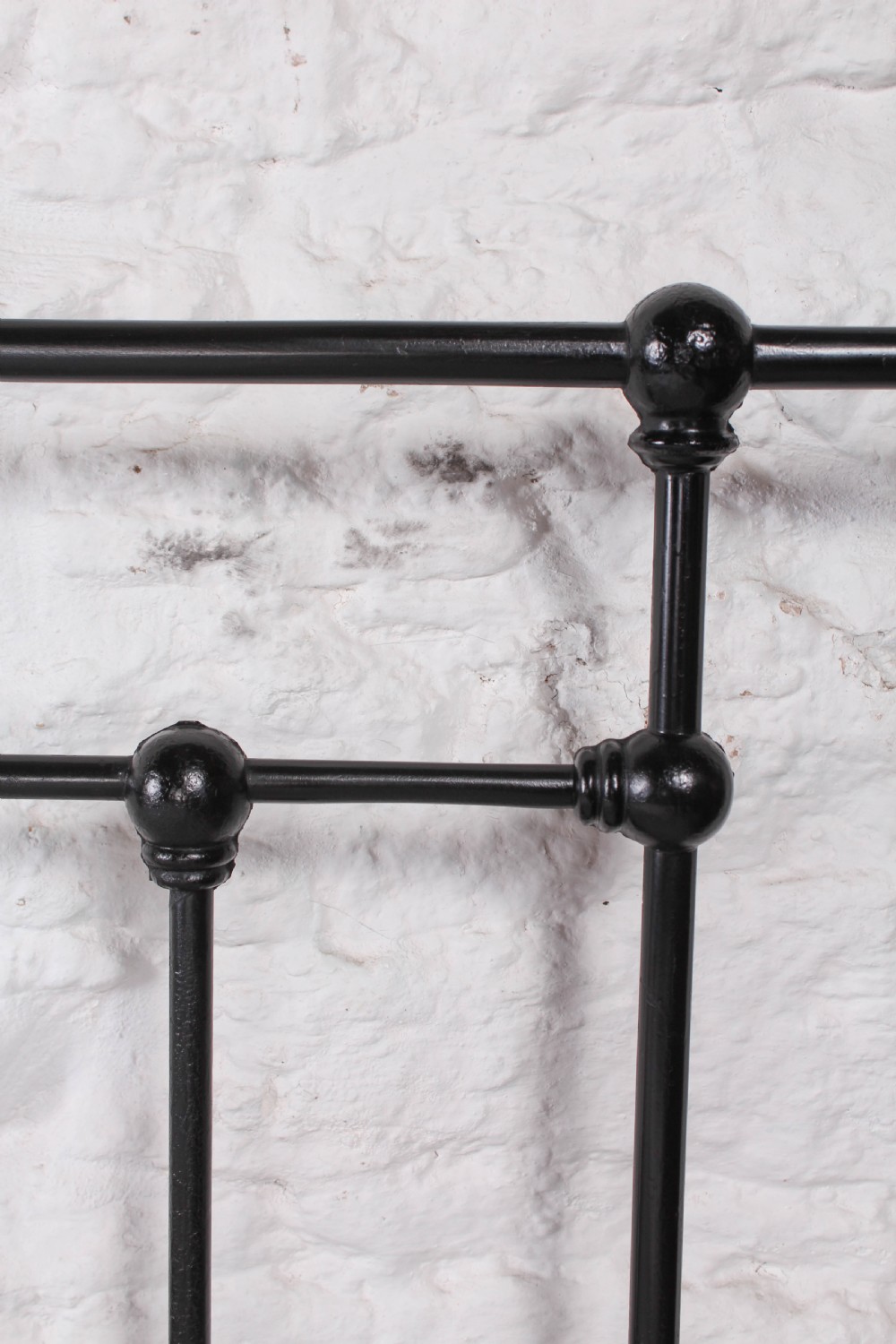 Handsome Victorian king size half tester bed View IX