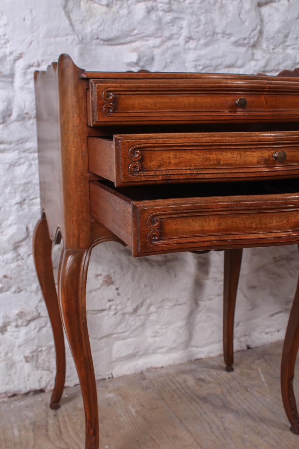 Pretty Pair of Louis XV style bedsides View V