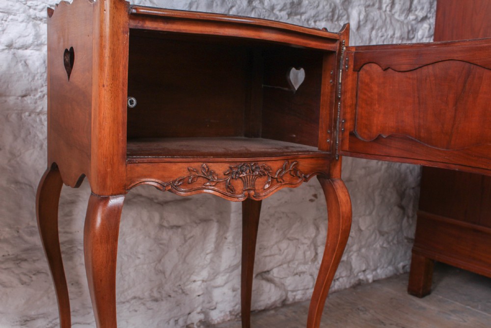 Pretty Pair of Louis XV style bedsides View VI