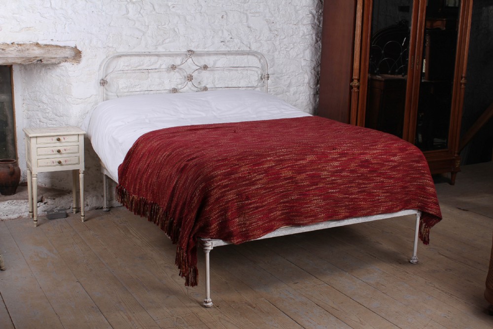King size Irish no end bed in aged paint View II