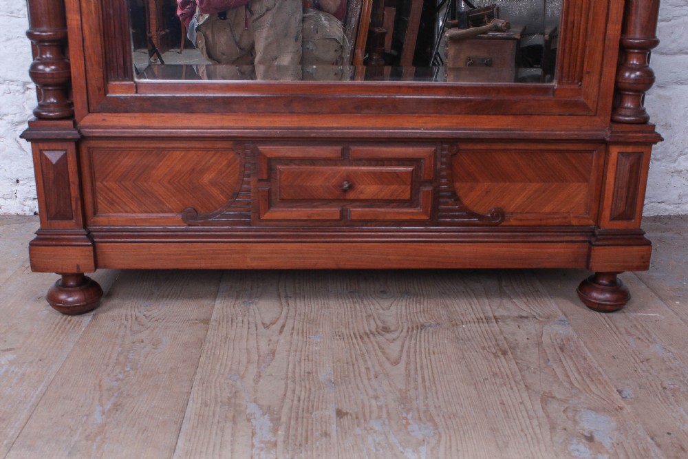 Beautiful three mirror in one armoire View XII
