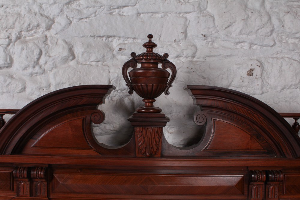 Beautiful king size Rosewood bed View IX