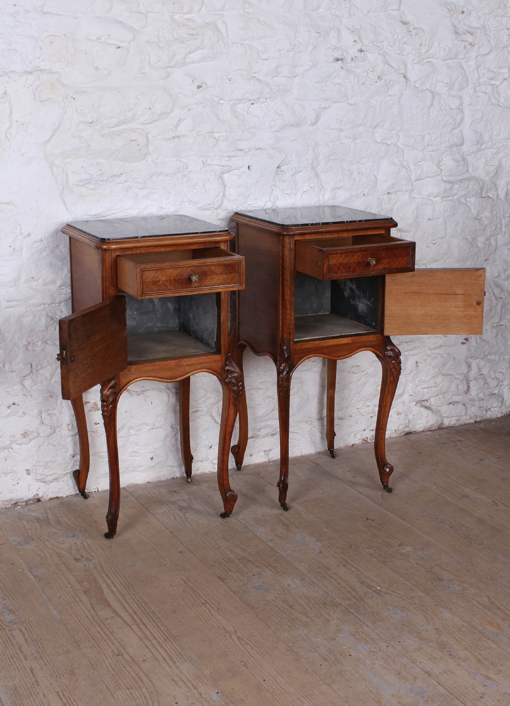 Very nice pair of Louis X style bedsides View IV