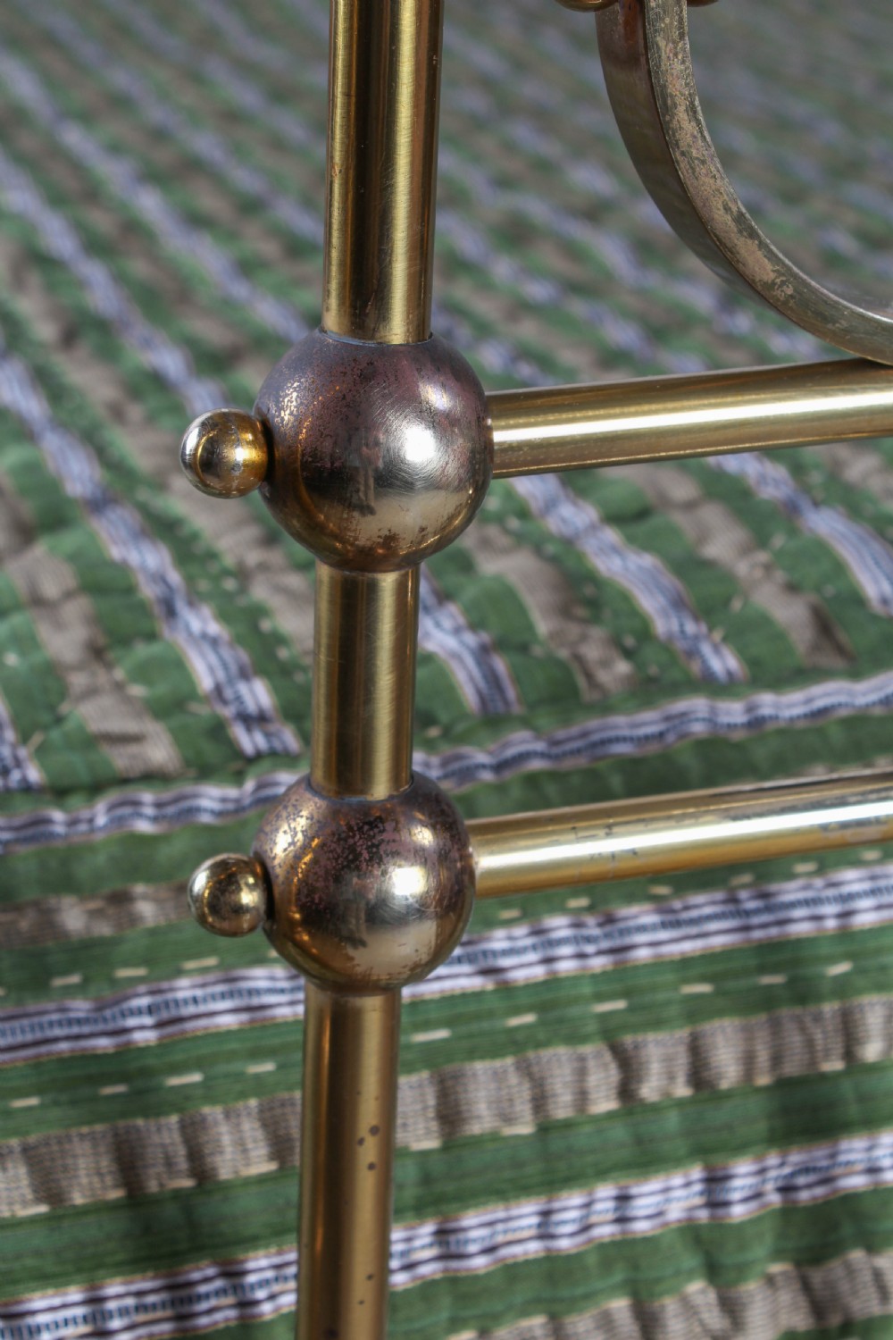 Very handsome all brass Victorian super king size bed View VII