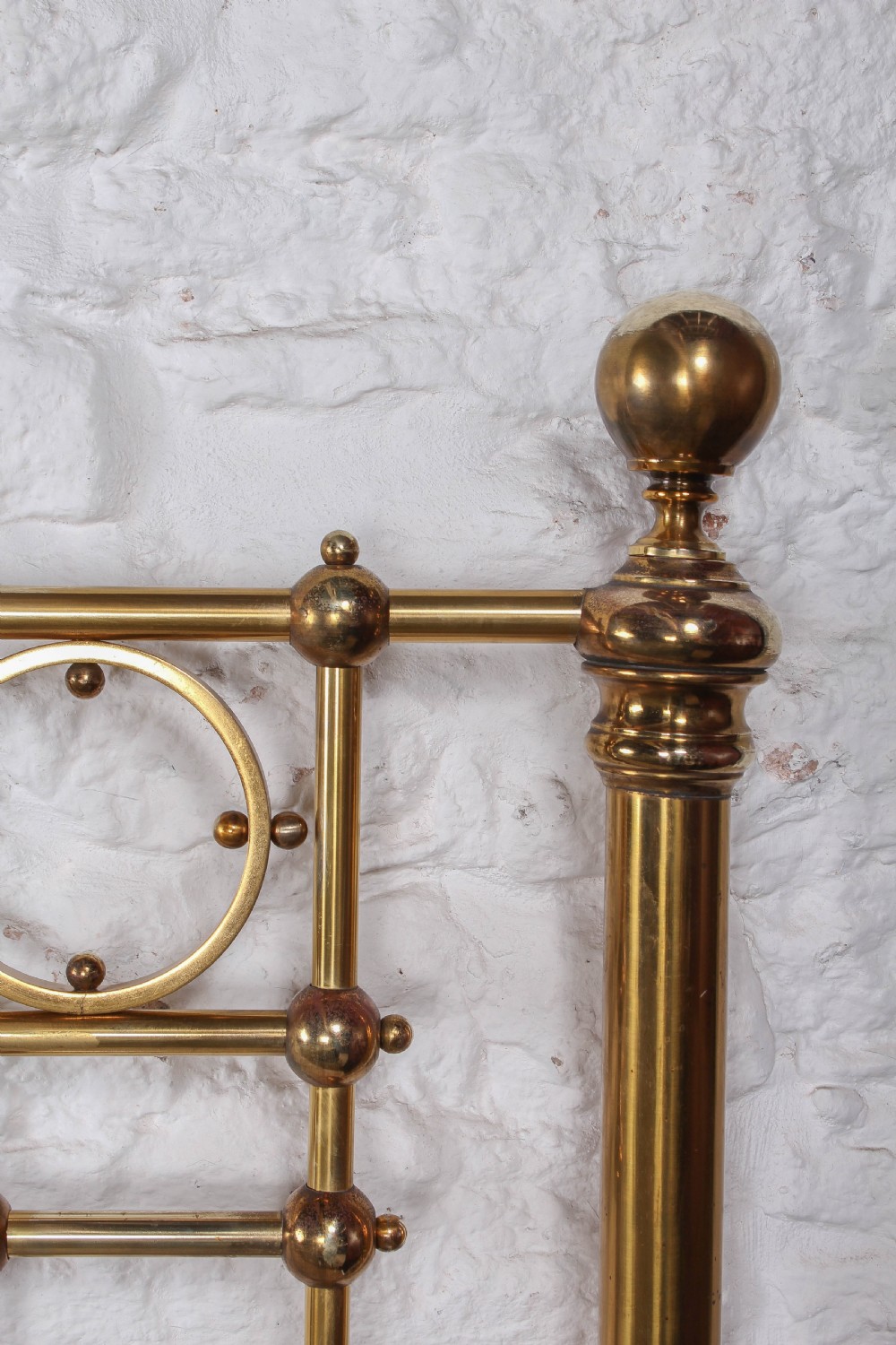 Very handsome all brass Victorian super king size bed View IX