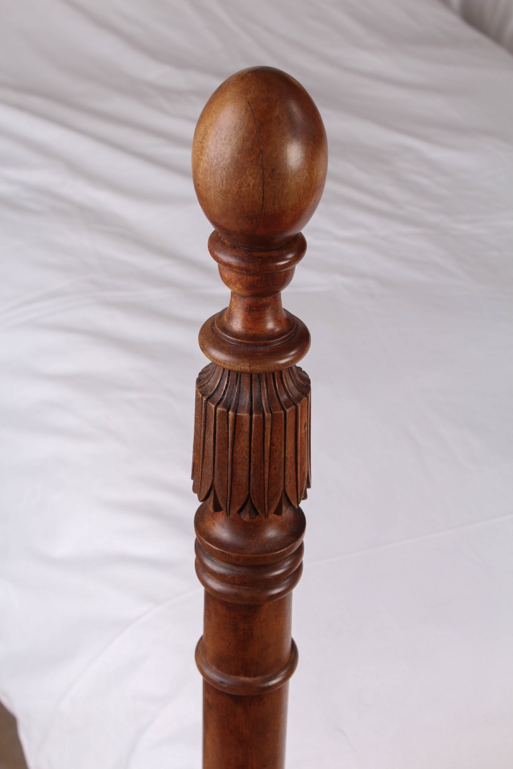 Lovely rare pair of single Colonial style beds View III