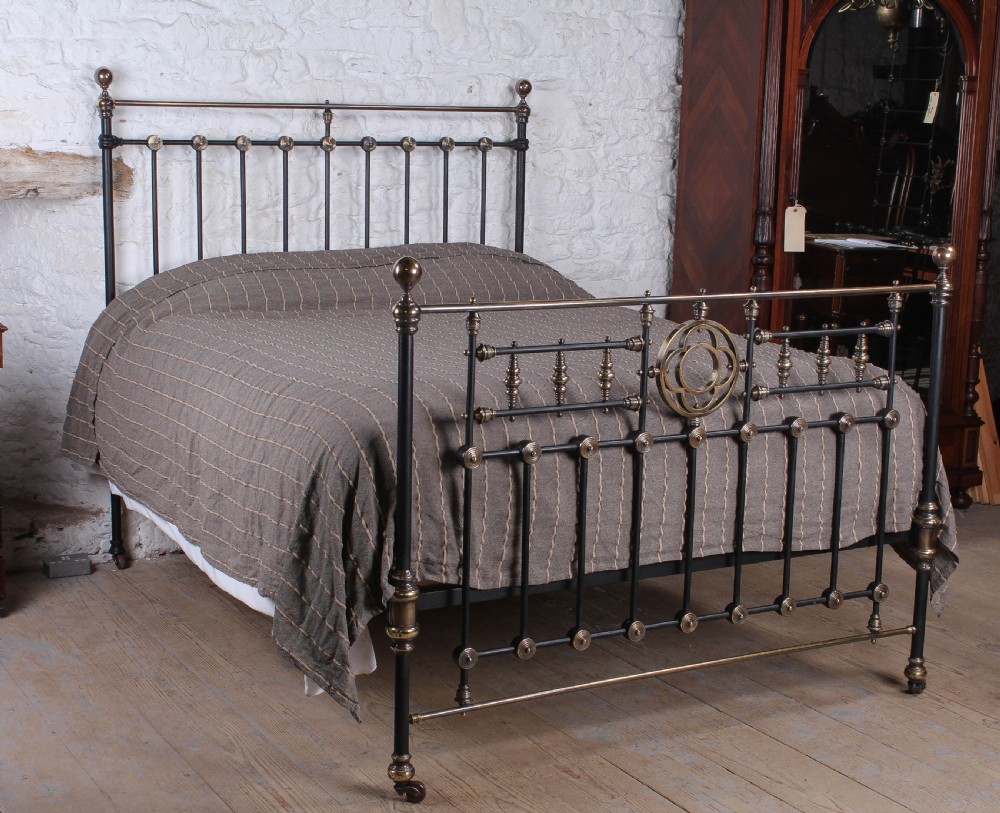 Truly handsome classic Victorian brass and iron