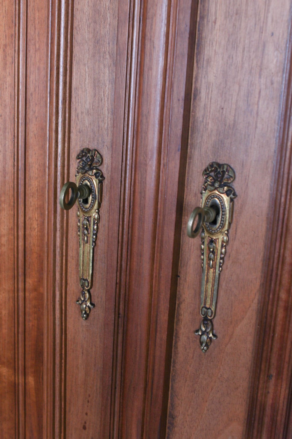 Very nice single door cherry armoire View V