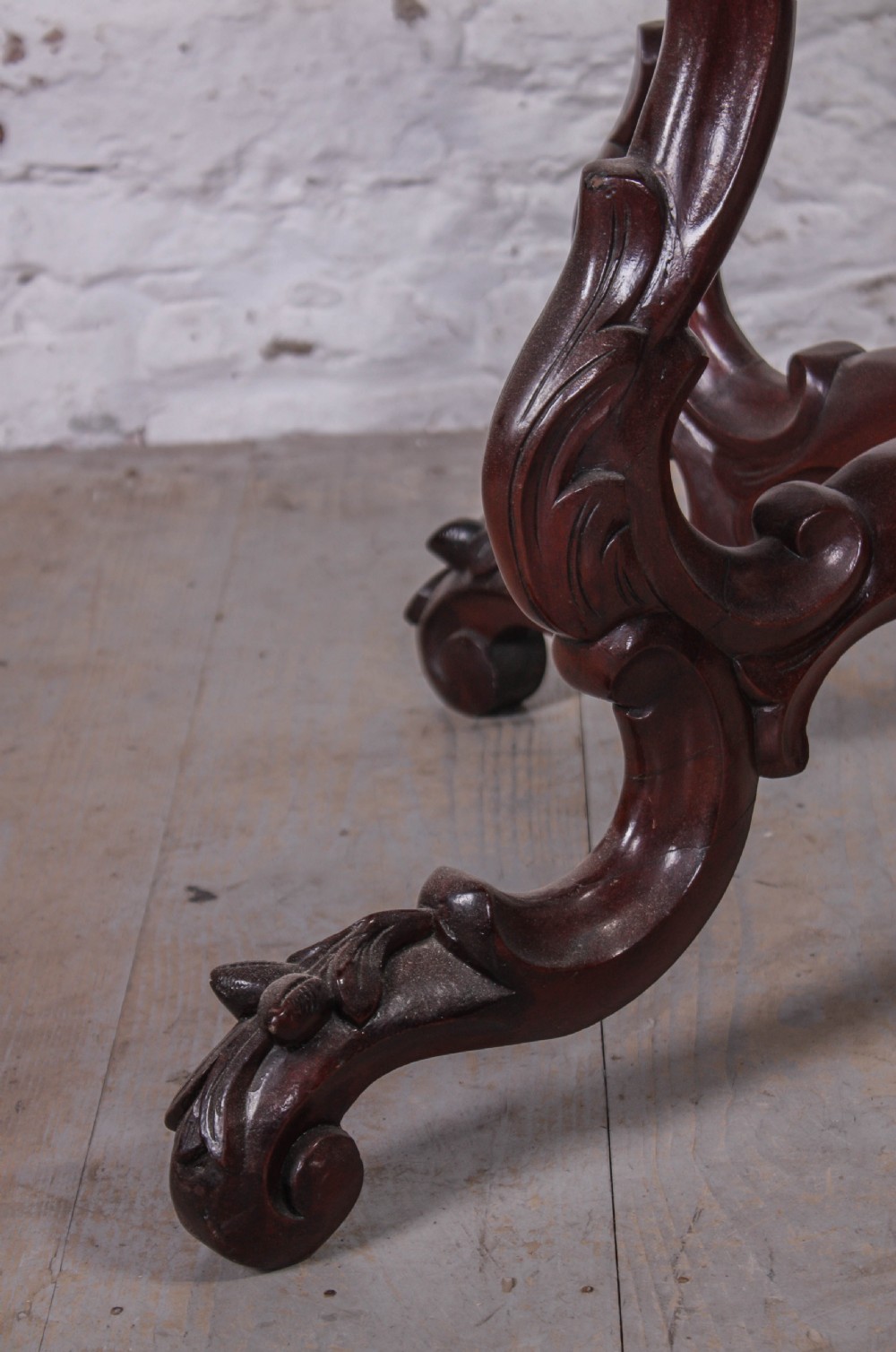 Decorative French walnut centre table View III