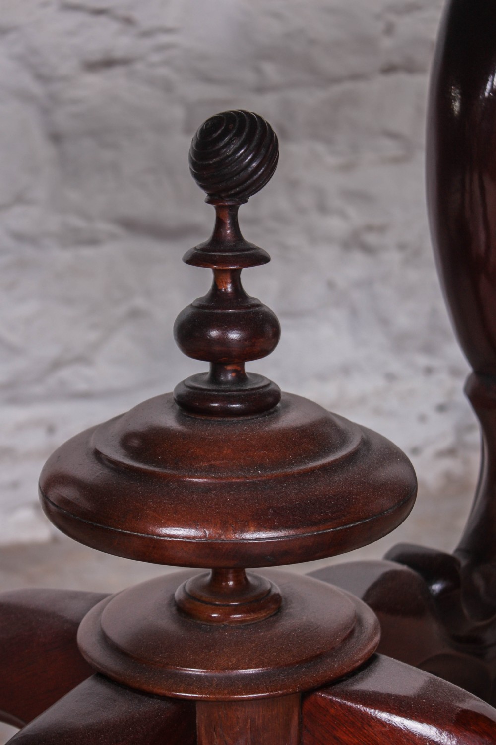 Decorative French walnut centre table View IV