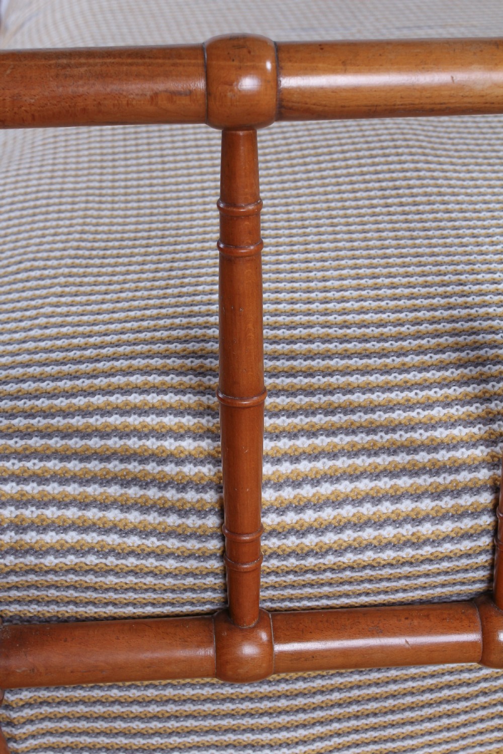Lovely French faux bamboo single bed View VIII
