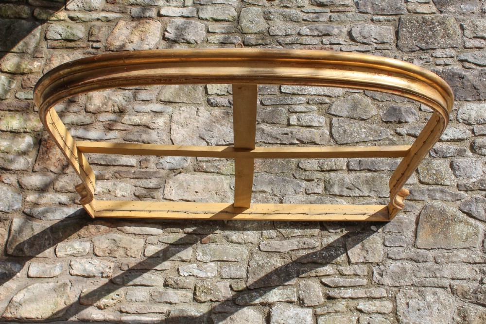 Fabulous large French gilded bed canopy