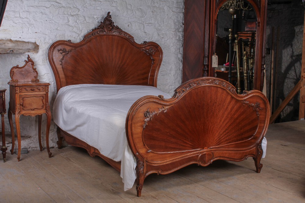 Spectacular Louis XV style double bed