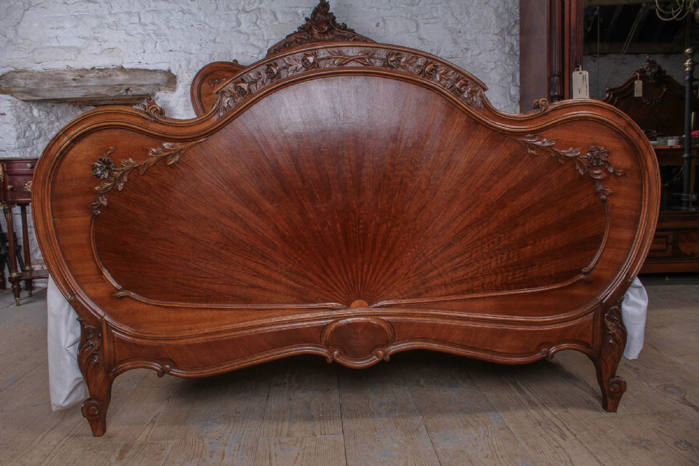 Spectacular Louis XV style double bed View II