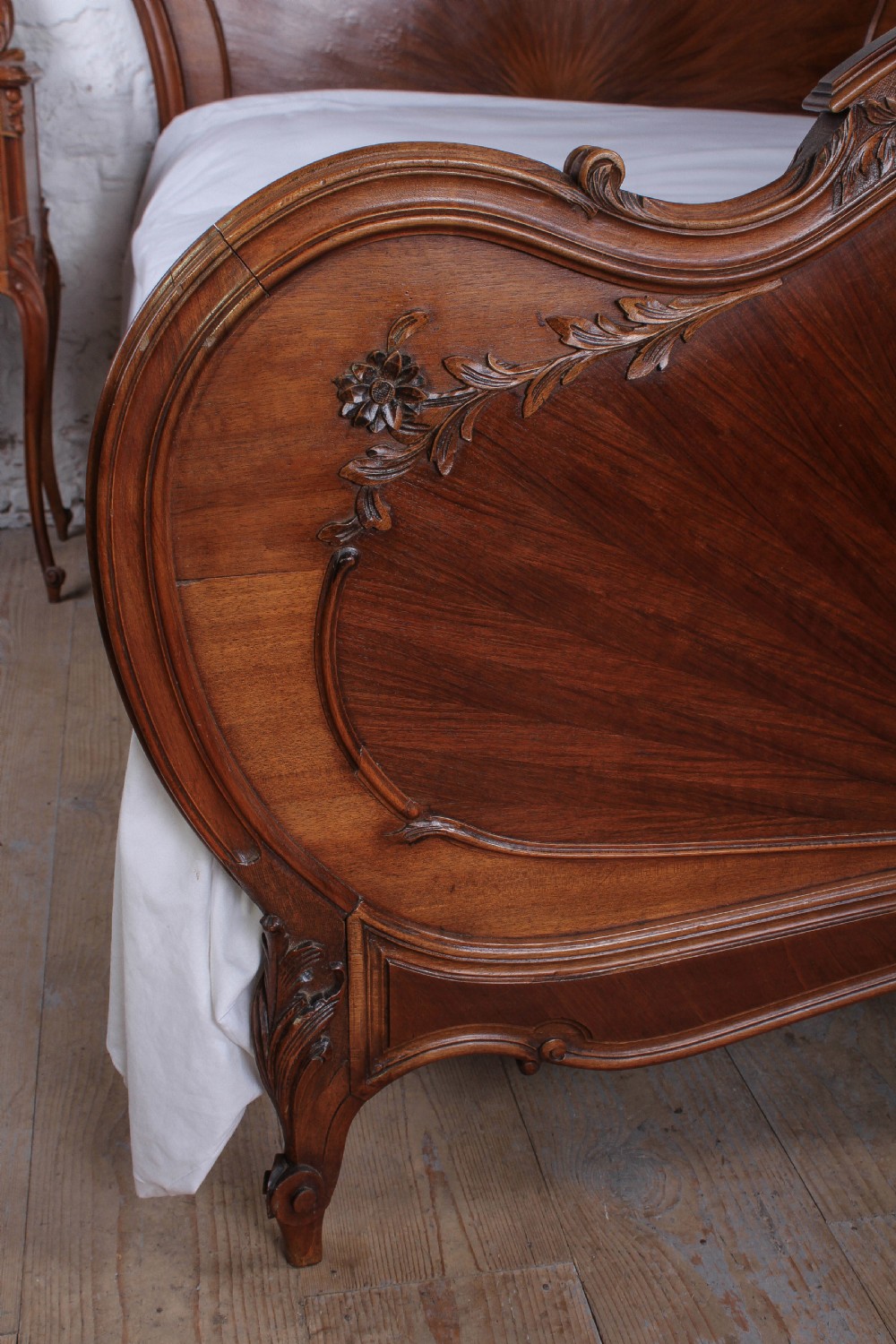 Spectacular Louis XV style double bed View VI
