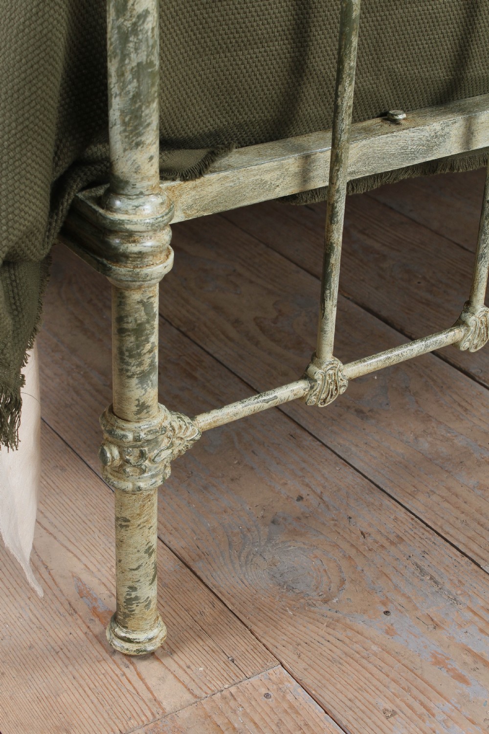 Classic Victorian brass and iron double bed View VII