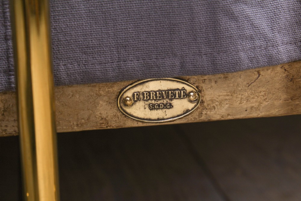 Fashionable French all brass European king size bed View II