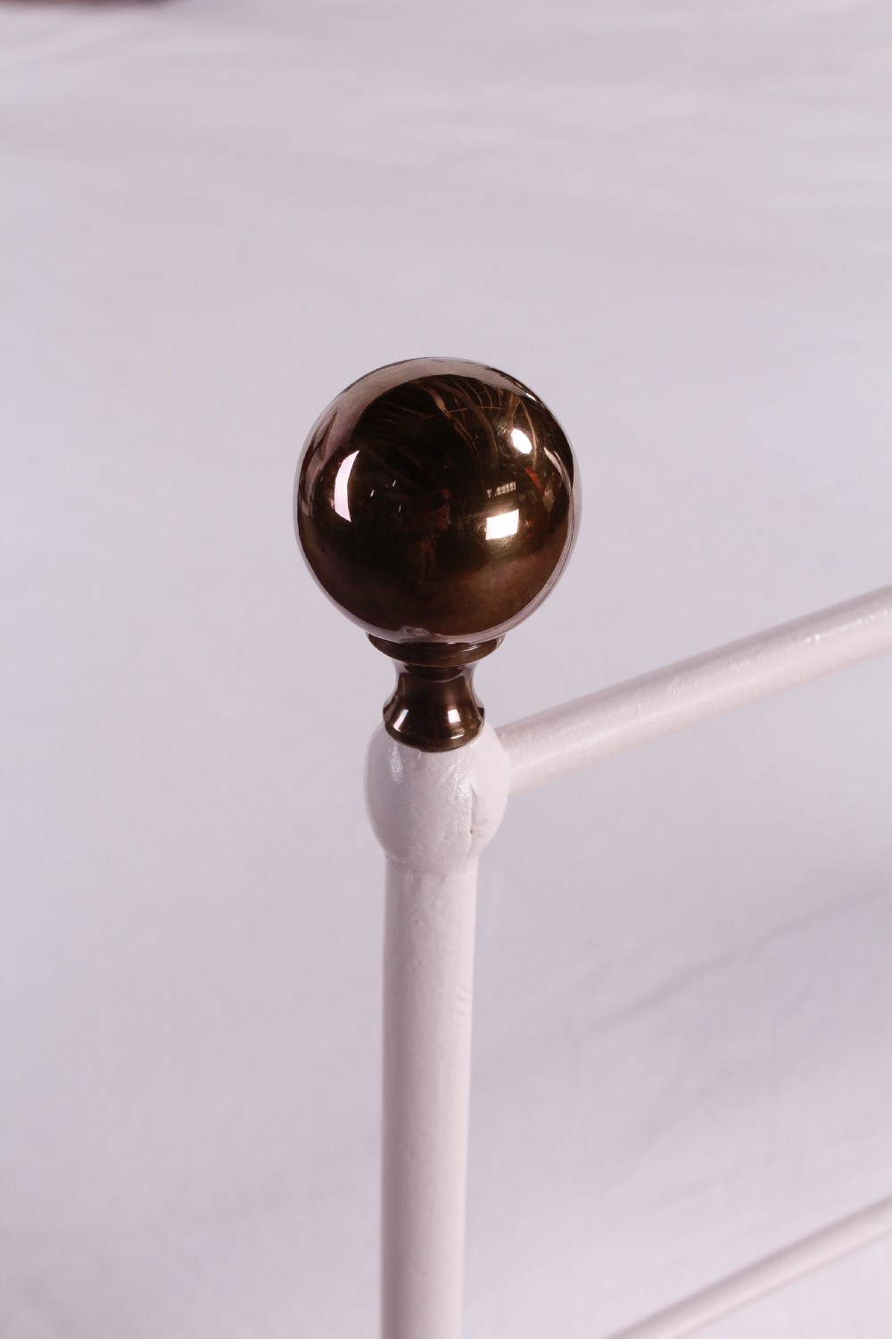 Pretty simple Portuguese forged iron double bed View VI