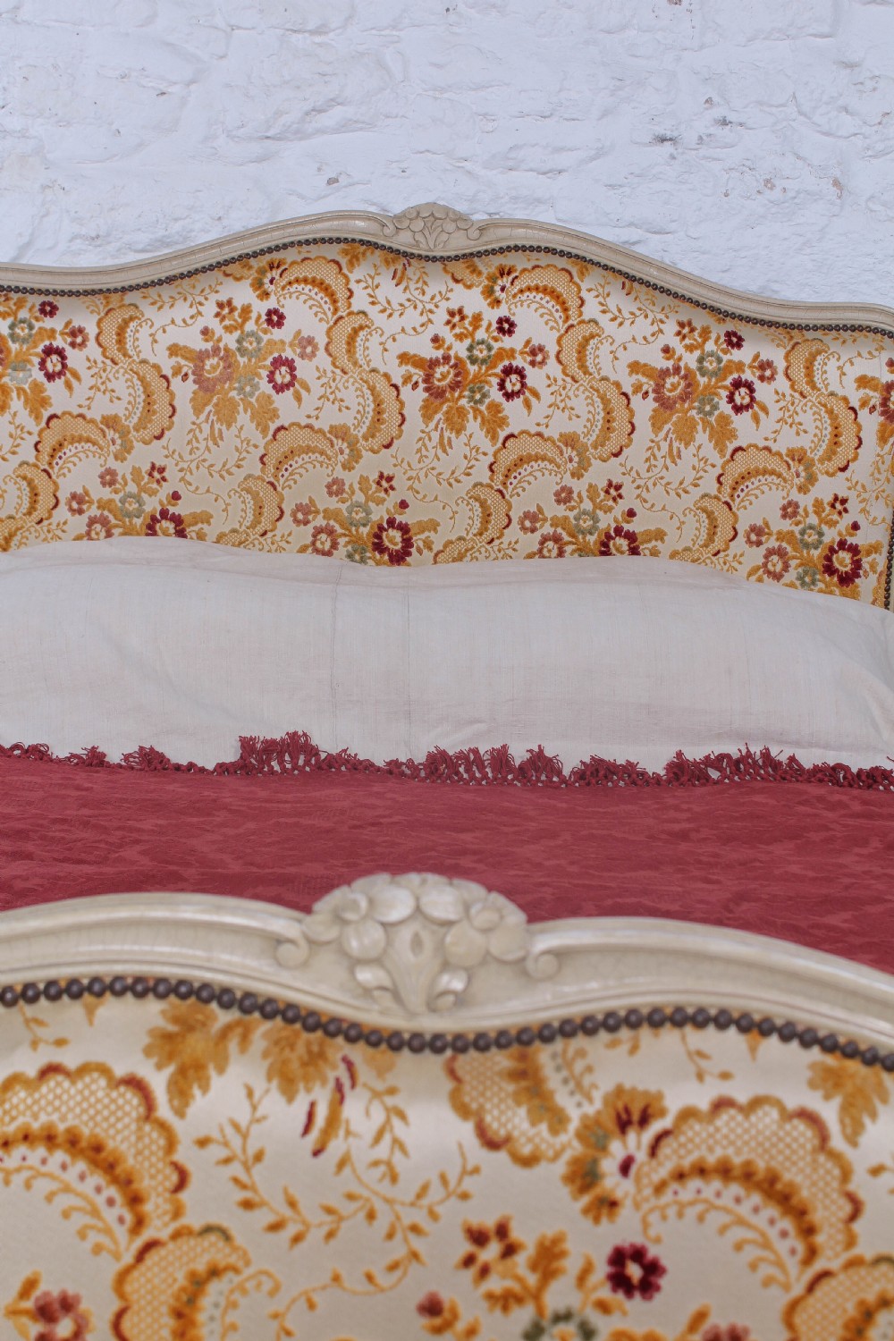 All original French Louis XV style double bed View IV