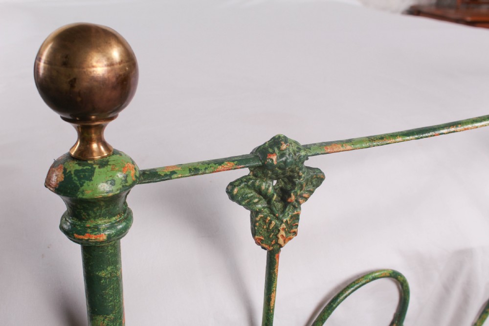 Very lovely early Victorian king size bedstead View III