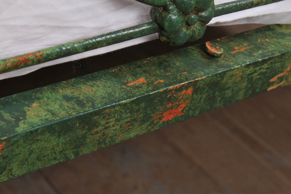 Very lovely early Victorian king size bedstead View XI