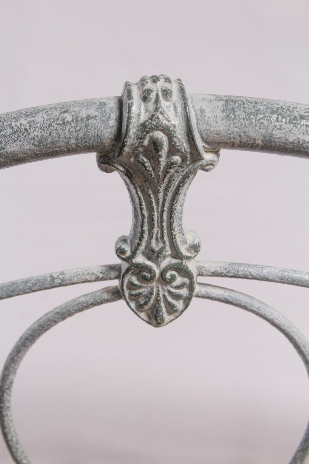 Early Victorian all iron 5ft king size bedstead View IX