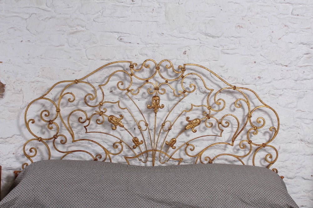 Beautiful Italian forged iron 6Ft super king  size bedstead View II