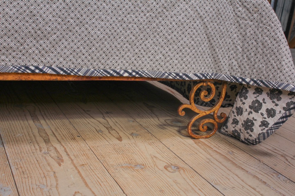 Beautiful Italian forged iron 6Ft super king  size bedstead View IV