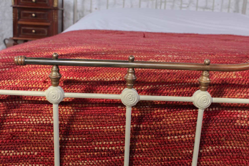 Attractive French iron and bras king size bedstead View IV