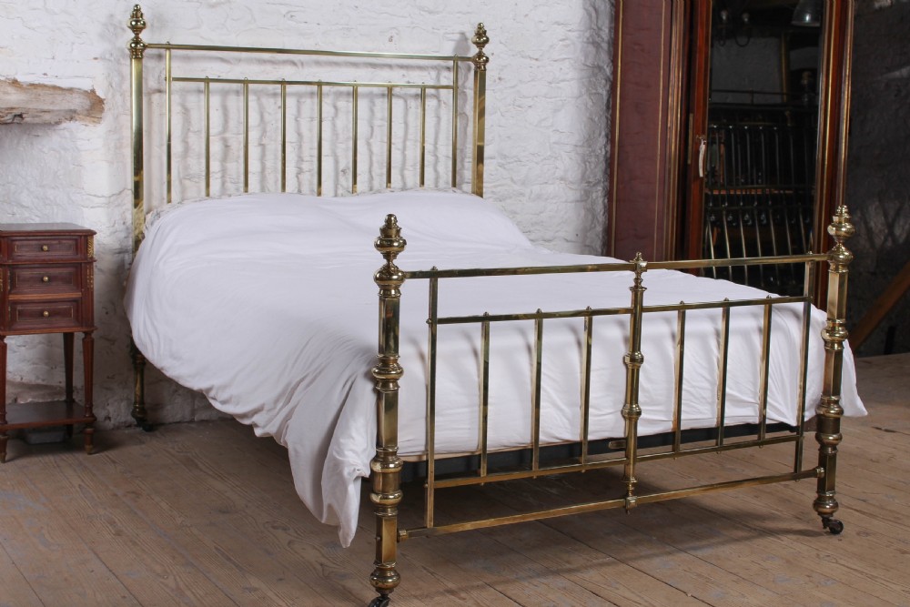 Fabulous quality Victorian king size all brass bed